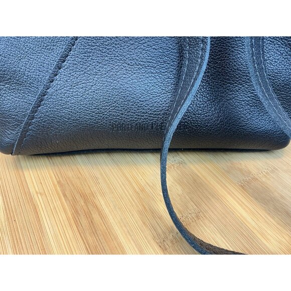 Portland Leather Goods Naomi Small Black Shoulder Bag NWOT - Picture 2 of 7